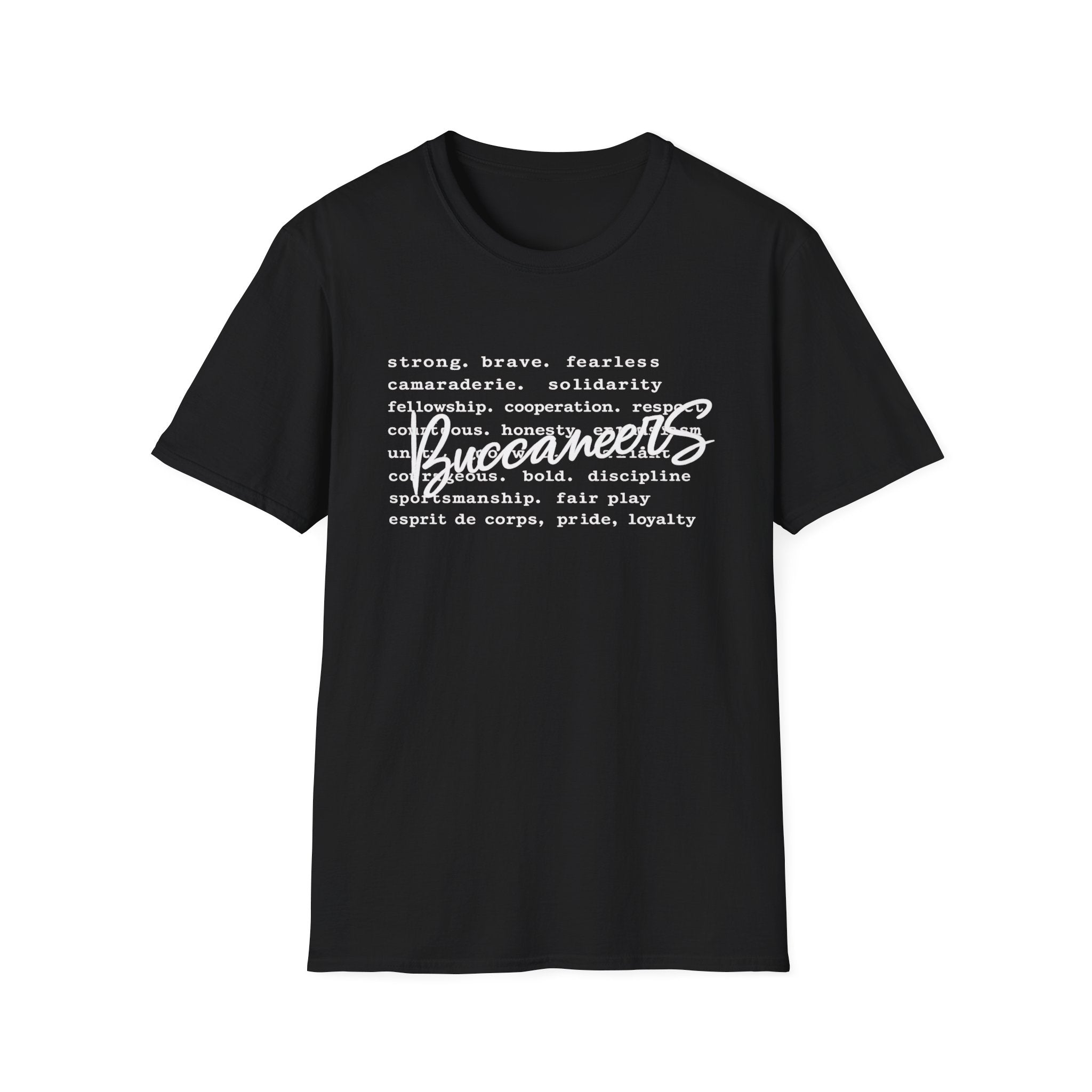 Buccaneers Typography Unisex Shirt