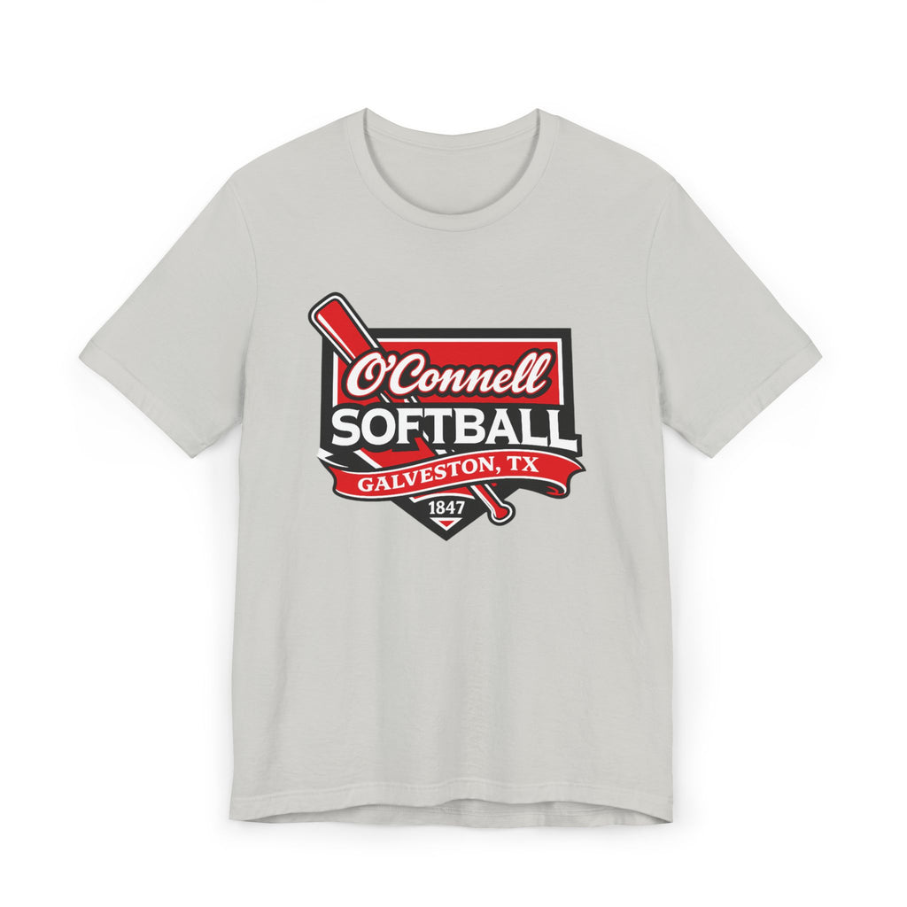 Softball Team T‑Shirt — O'Connell Softball Galveston, TX (Vintage Badge)