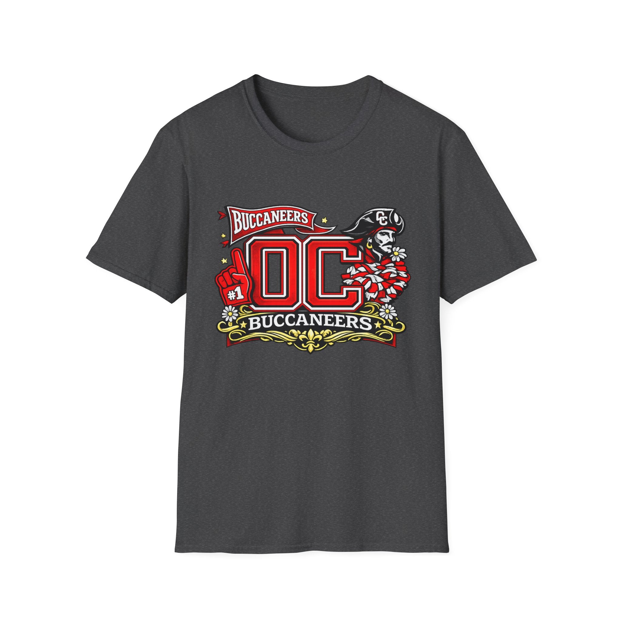 Buccaneers Vintage Logo T-Shirt — Retro Buc Fan Tee