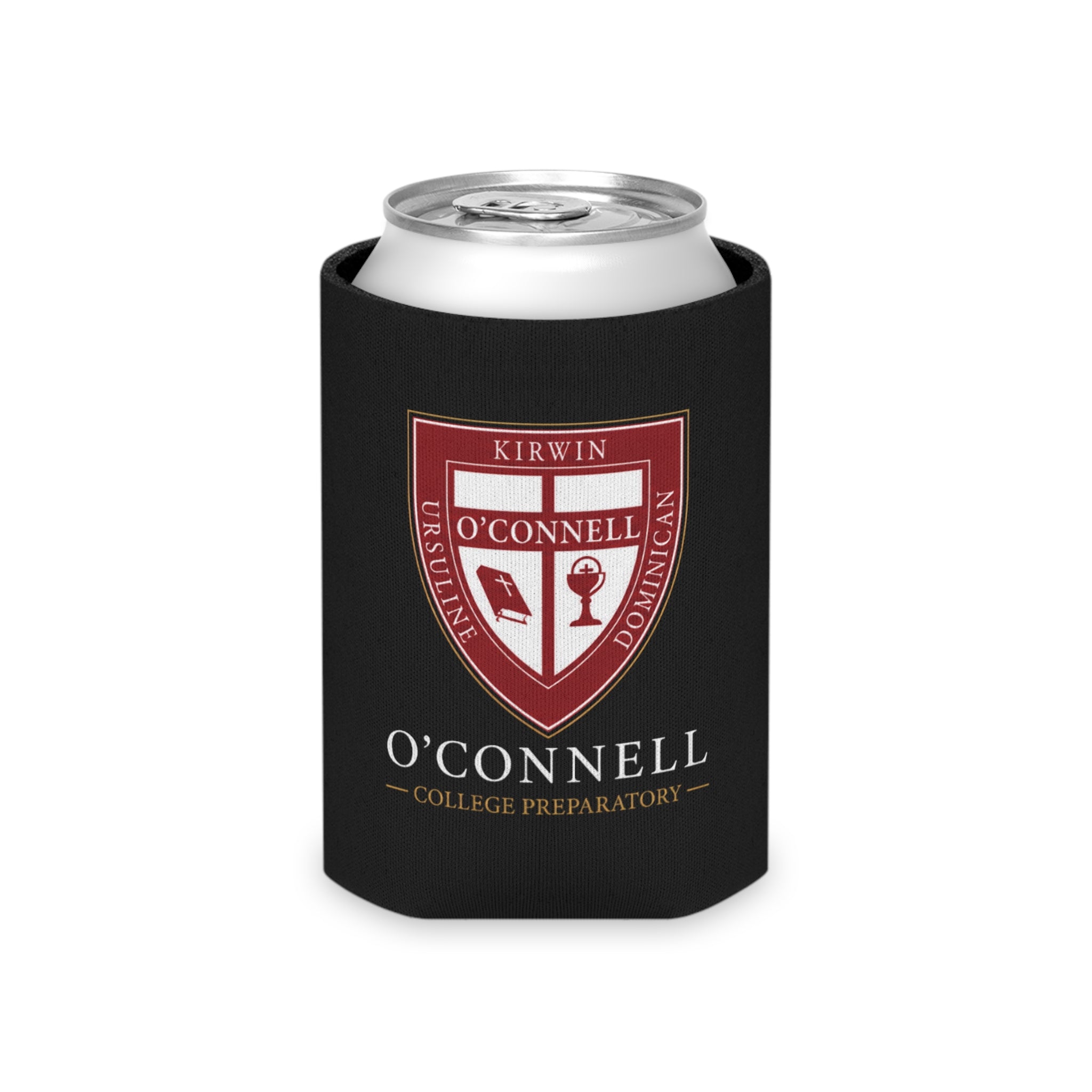 O'Connell College Preparatory Can Cooler – School Crest Beverage Koozie