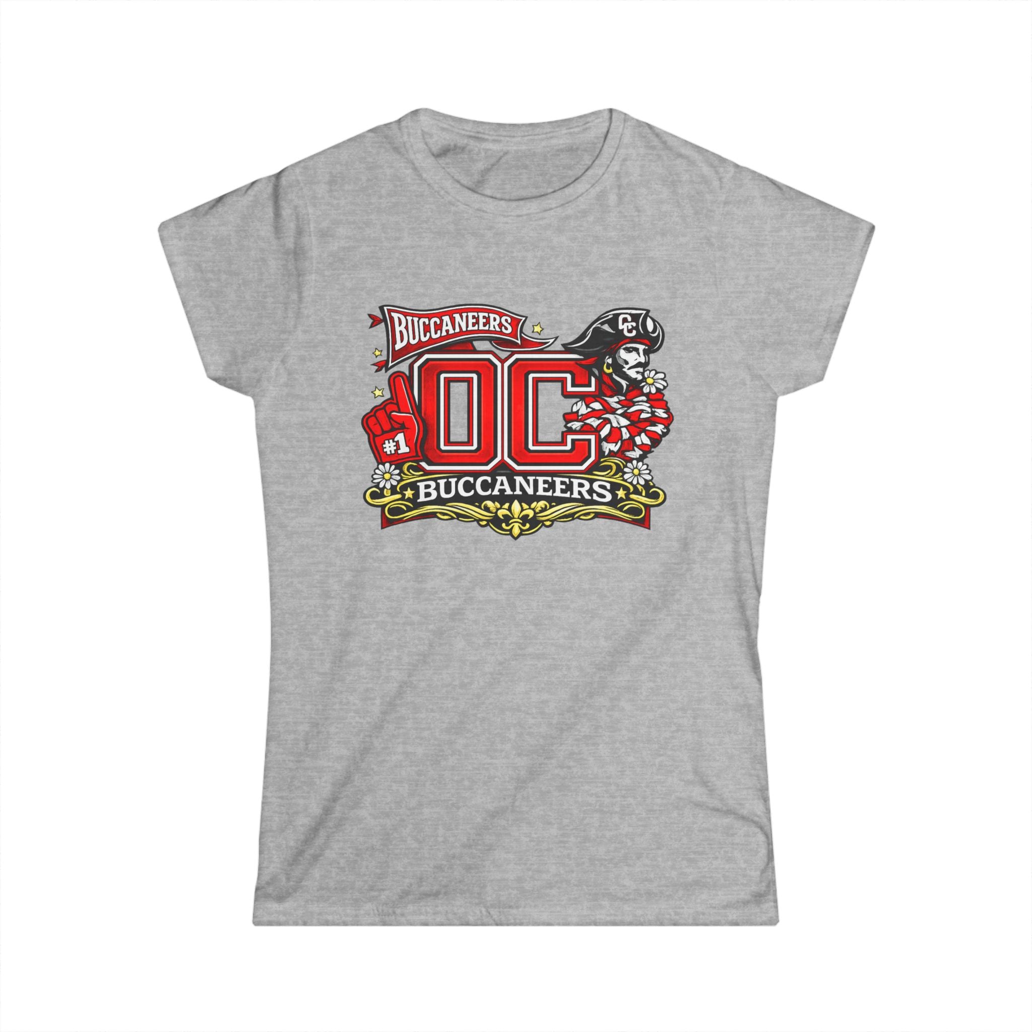 Buccaneers OC Cheer Women's Tee – Fitted Tee