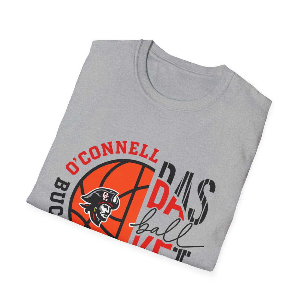 O'Connell Buccaneers Basketball T-Shirt – Retro Hoop Logo Tee