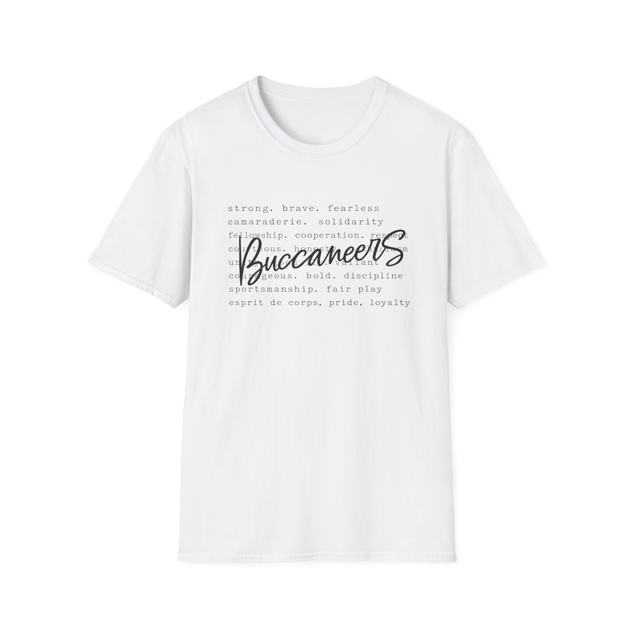Buccaneers Typography Shirt - Unisex Tee