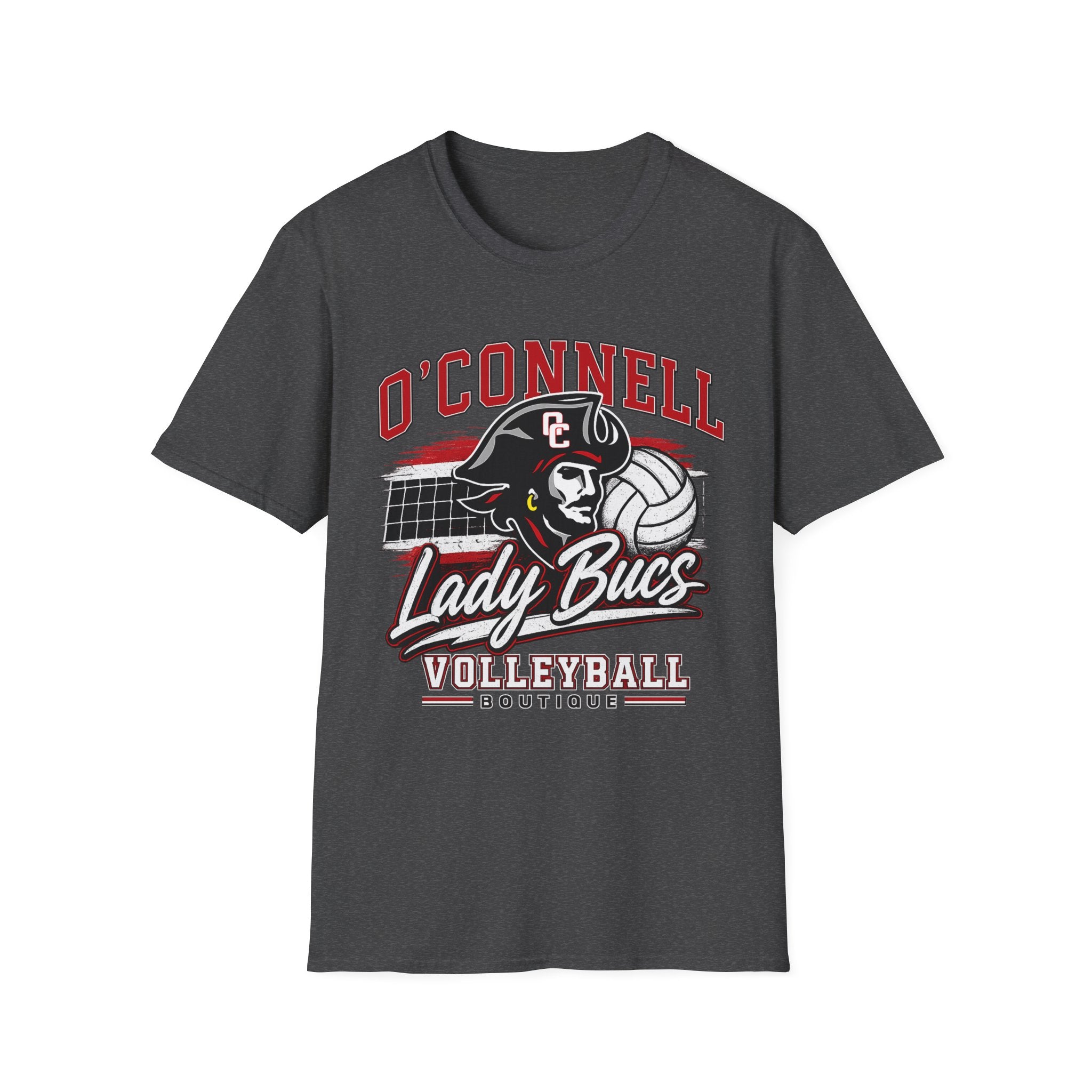 Unisex O'Connell Lady Bucs Volleyball T-Shirt