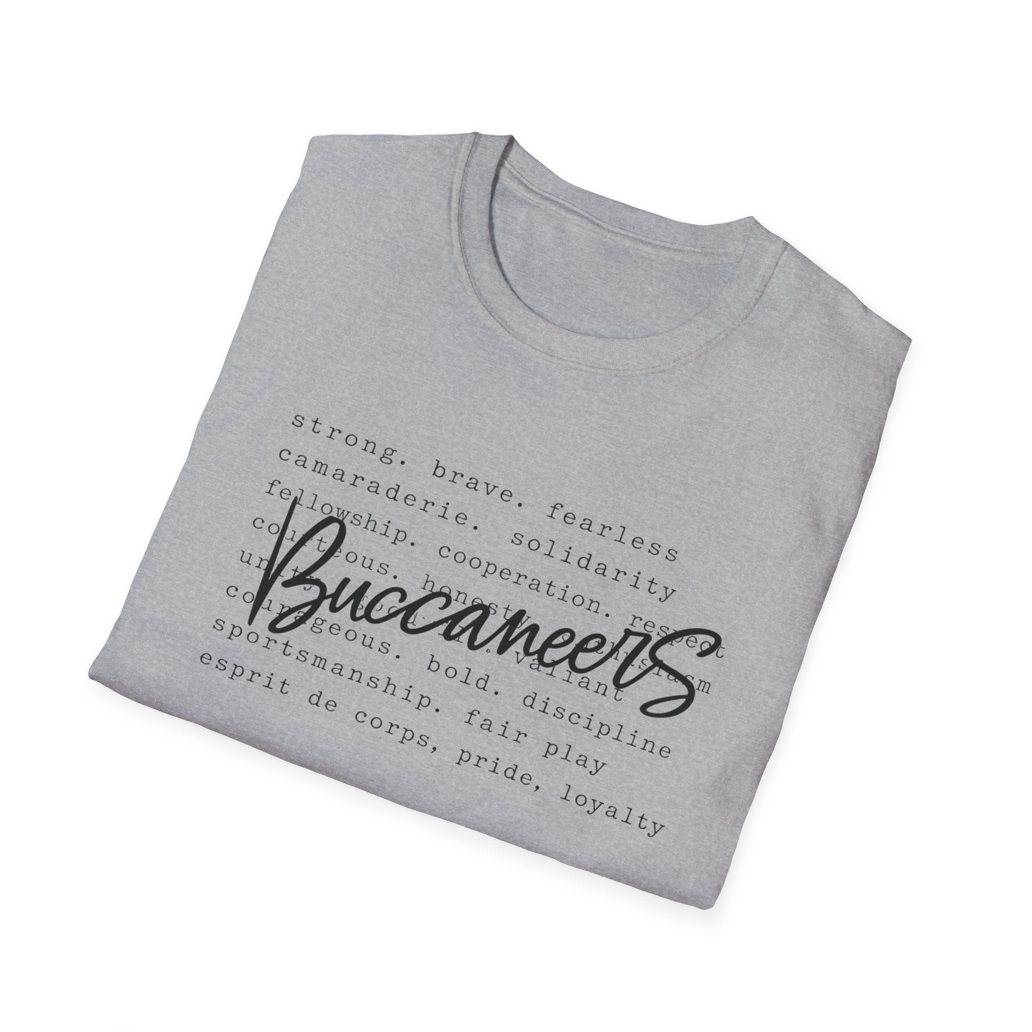 Buccaneers Typography Shirt - Unisex Tee