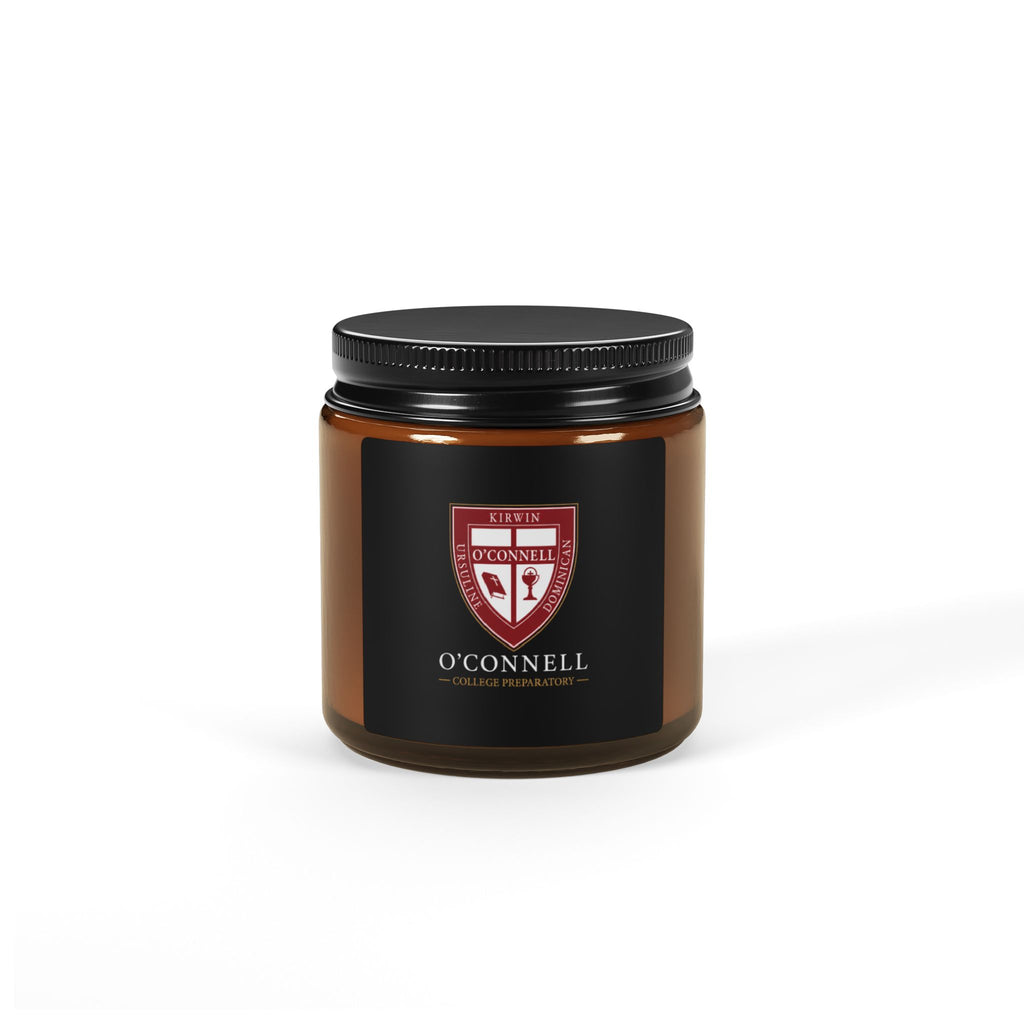 O'Connell Scented Soy Candle — Amber Jar Aromatherapy Candle (Multi-Size)