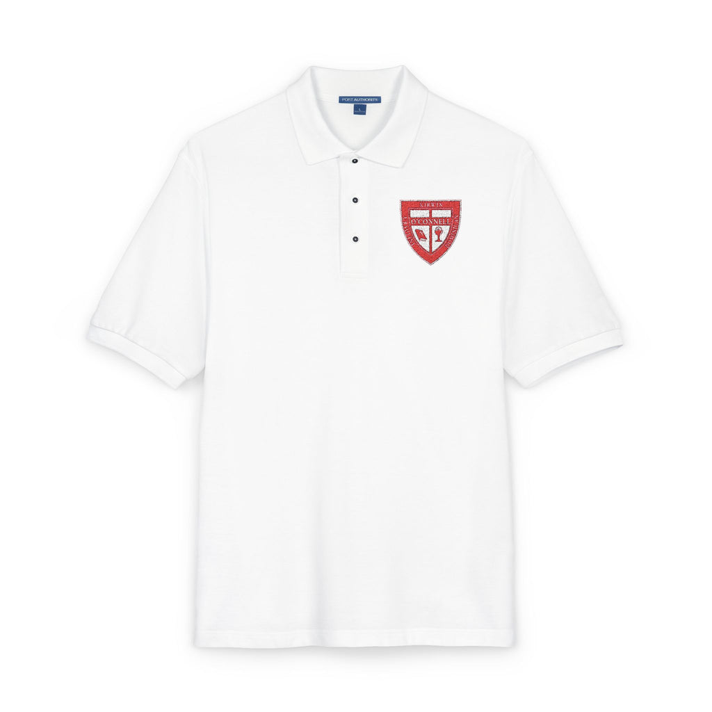 Uniform Embroidered Shield Polo — Unisex