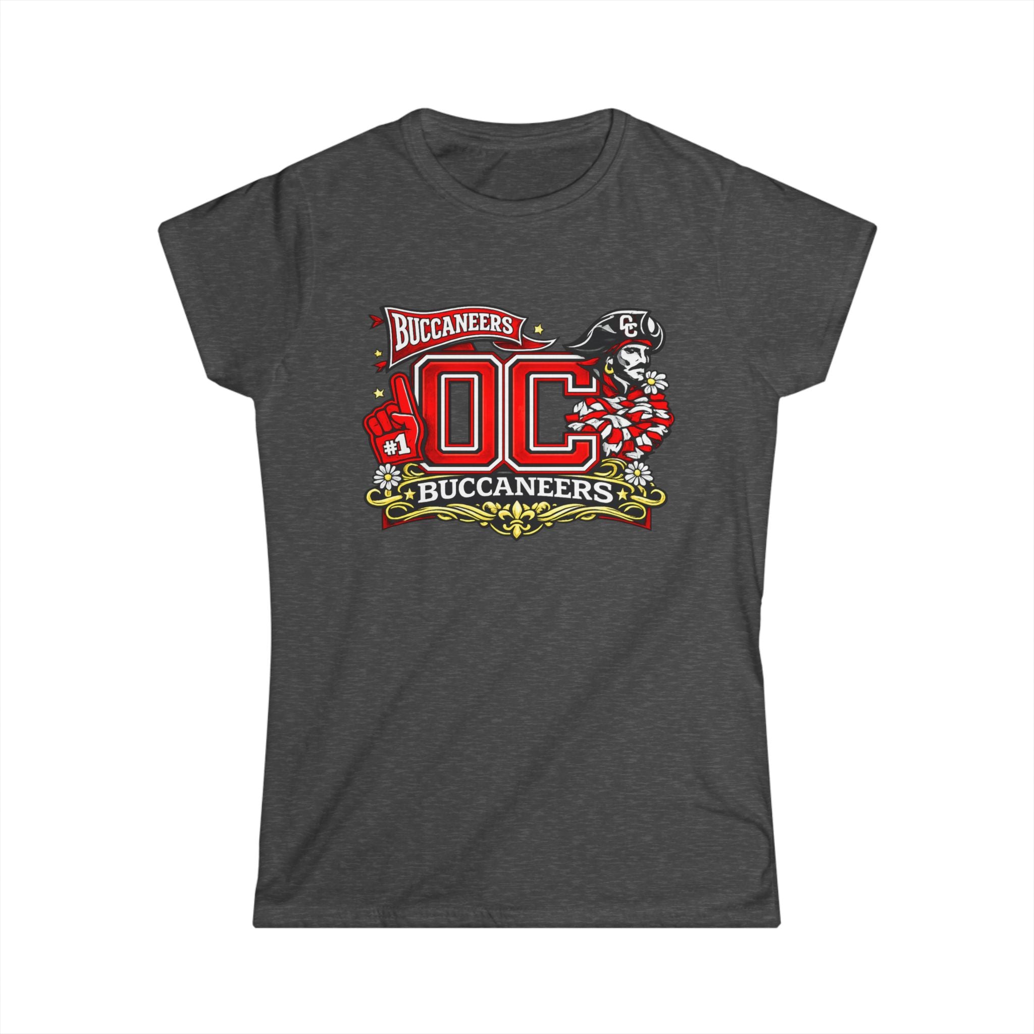 Buccaneers OC Cheer Women's Tee – Fitted Tee