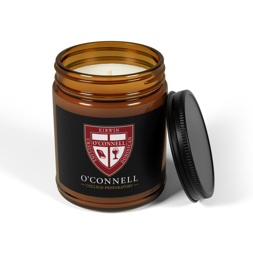 O'Connell Scented Soy Candle — Amber Jar Aromatherapy Candle (Multi-Size)