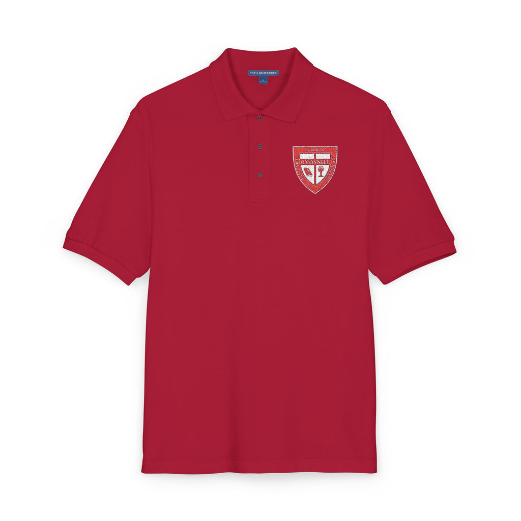 Uniform Embroidered Shield Polo — Unisex