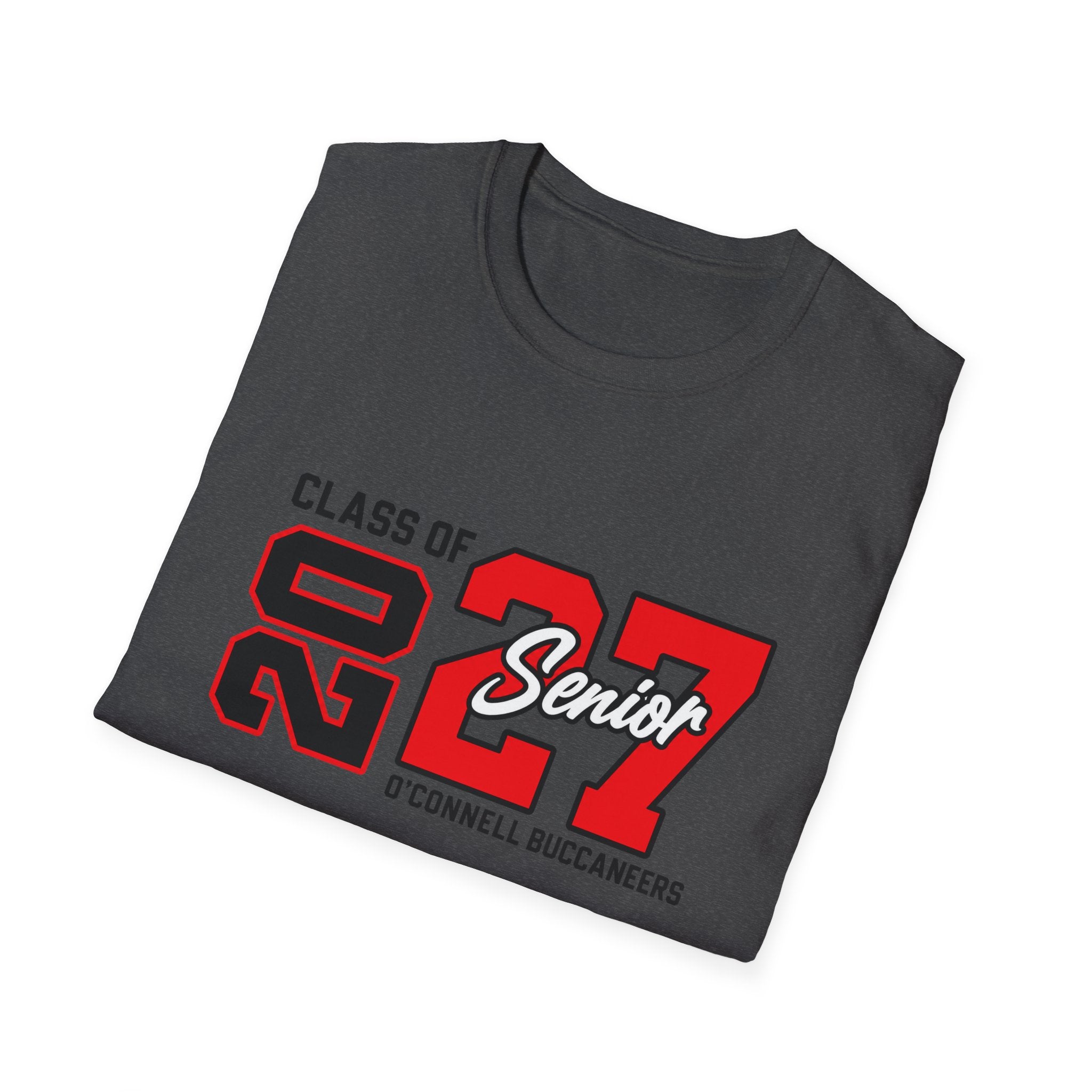 Class of '27 Senior T-Shirt — O'Connell Buccaneers Graduation Tee