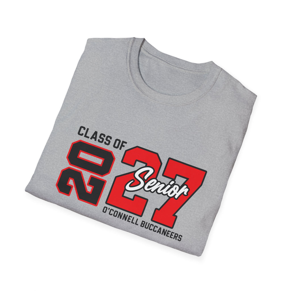 Class of '27 Senior T-Shirt — O'Connell Buccaneers Graduation Tee