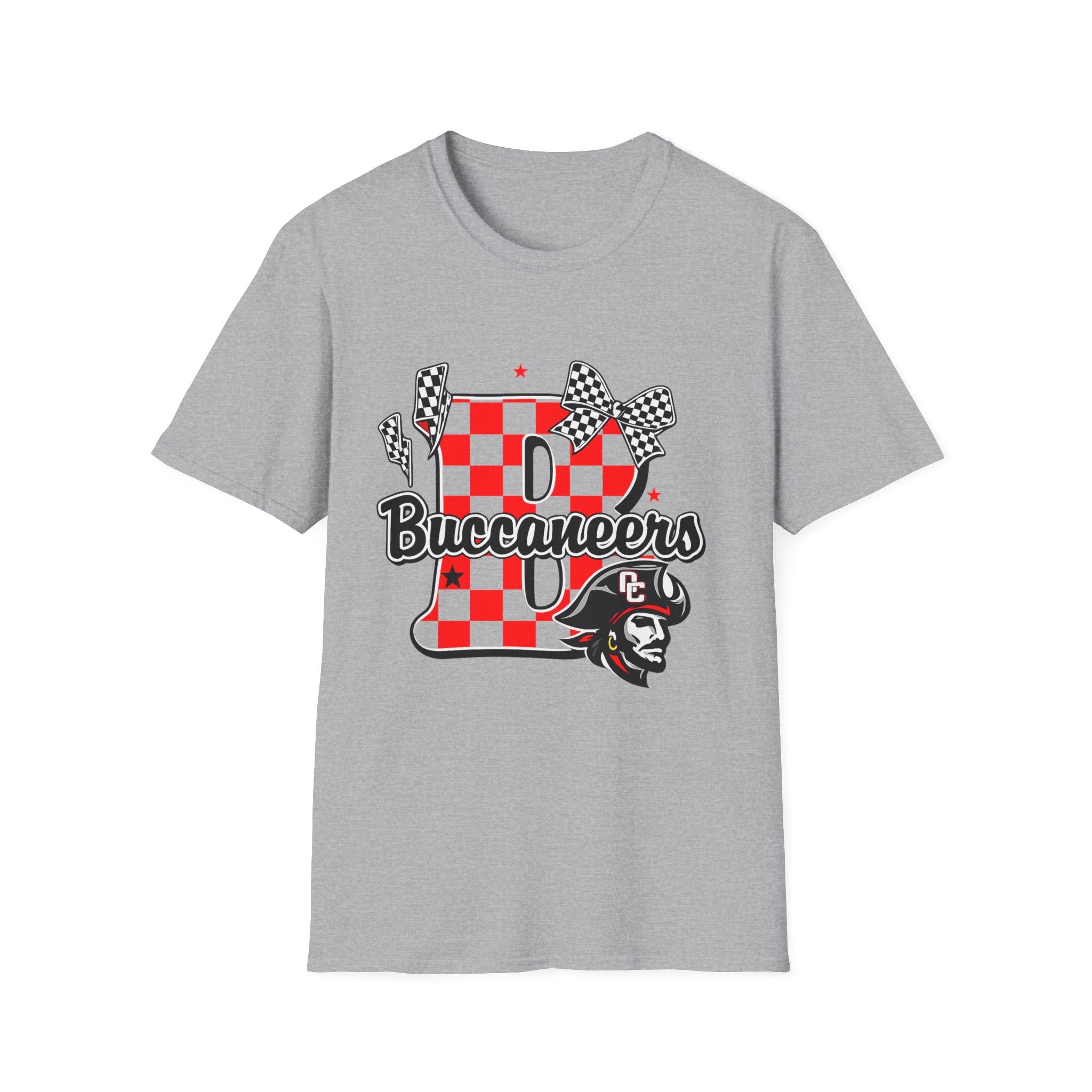 Buccaneers Racing Checkered 'B' T-Shirt - Unisex