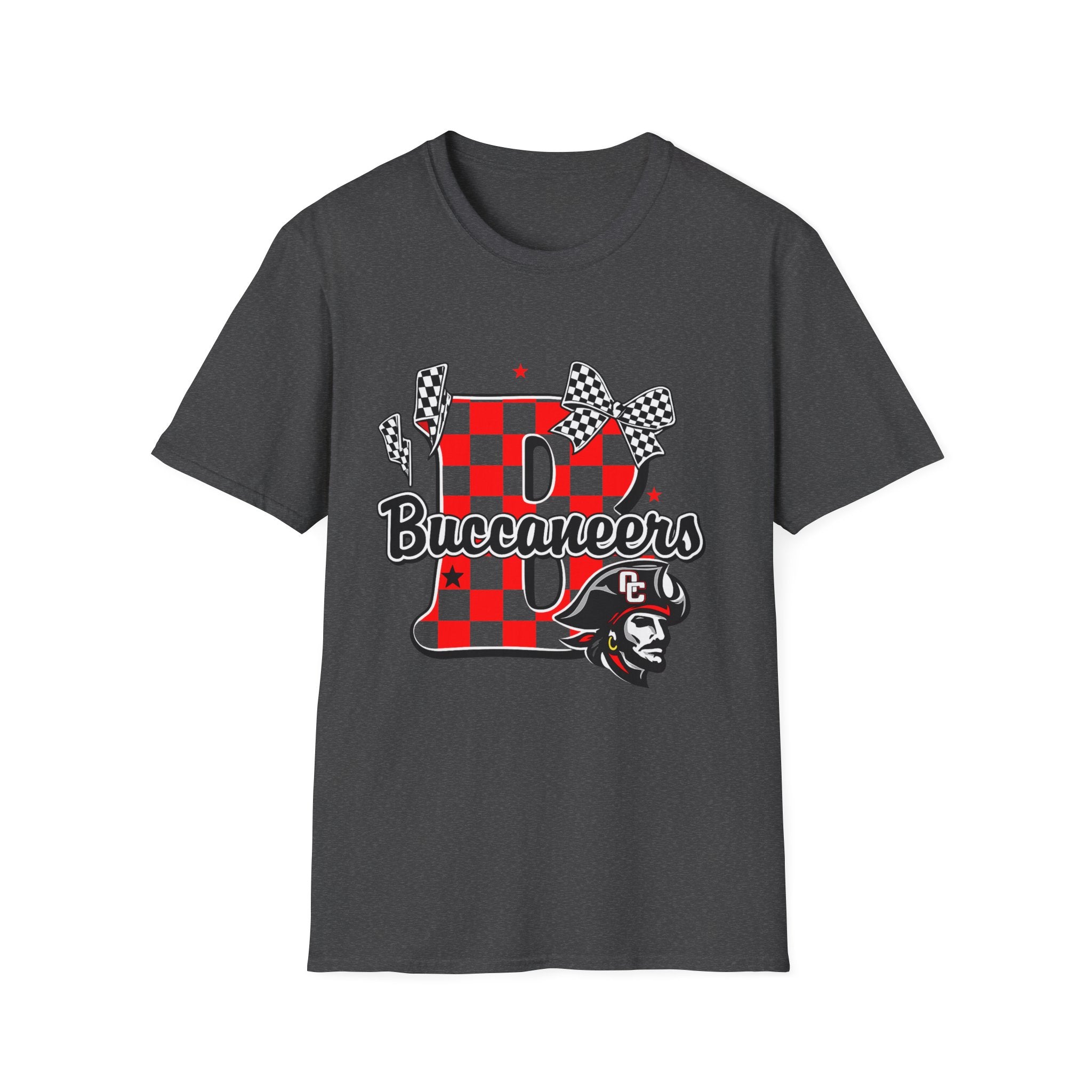 Buccaneers Racing Checkered 'B' T-Shirt - Unisex