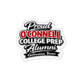 Proud O'Connell College Prep Alumni Die-Cut Sticker — Galveston, Texas
