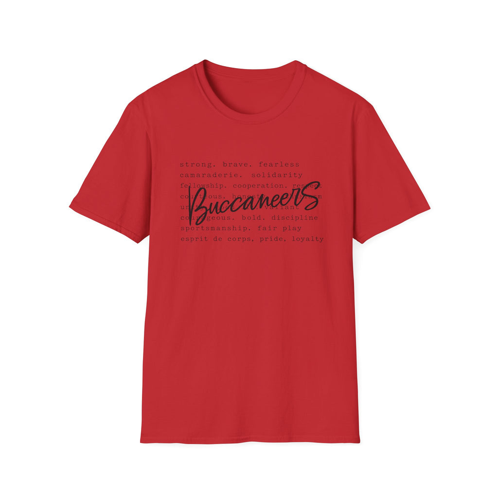 Buccaneers Typography Shirt - Unisex Tee