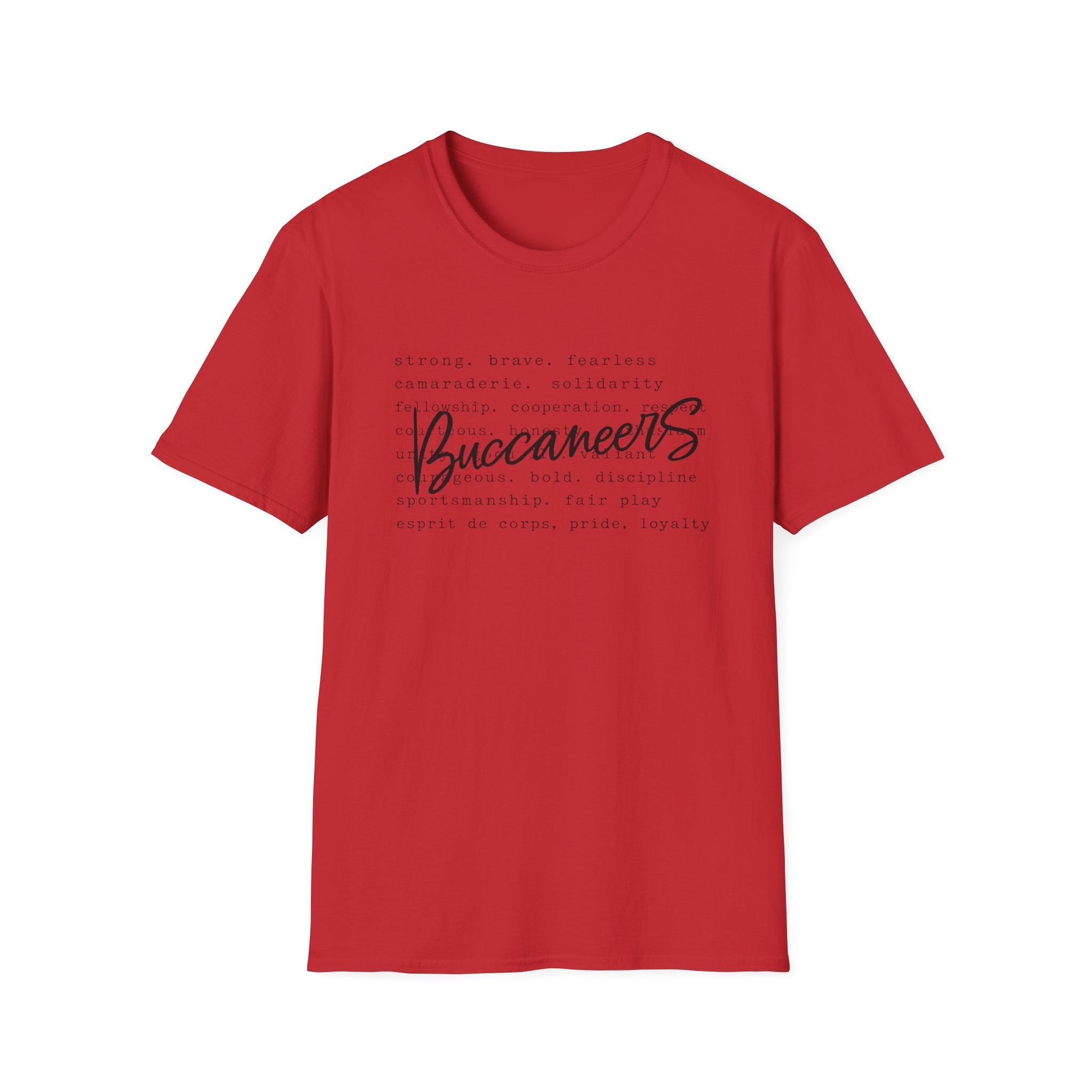 Buccaneers Typography Shirt - Unisex Tee