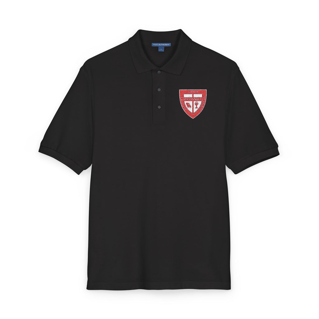 Uniform Embroidered Shield Polo — Unisex
