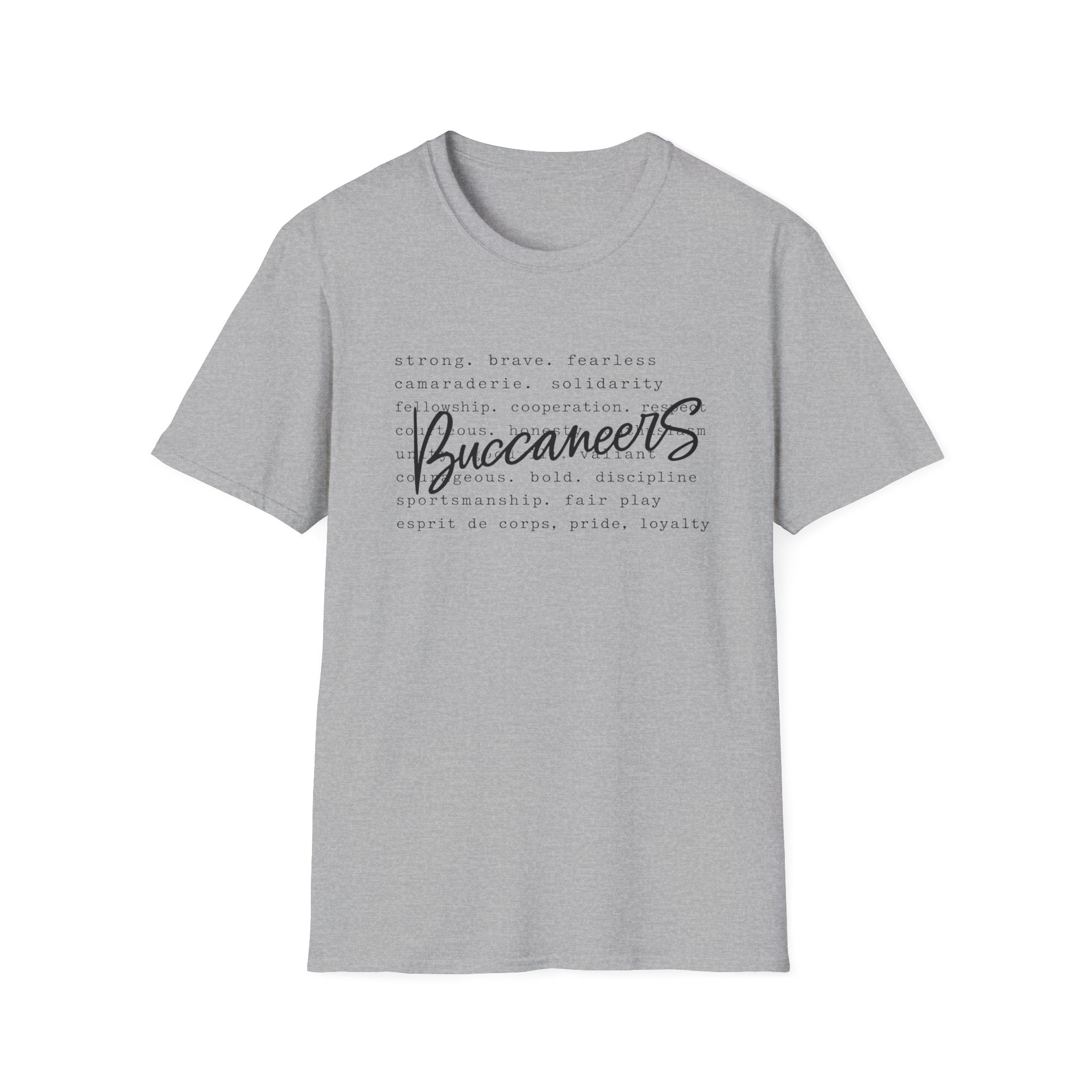 Buccaneers Typography Shirt - Unisex Tee