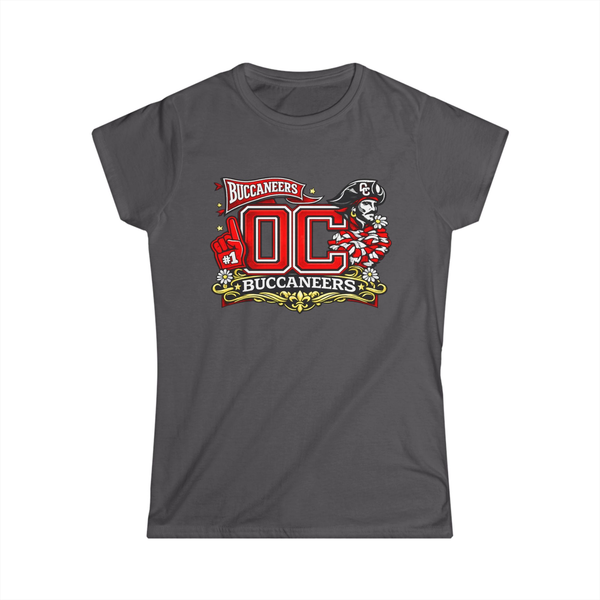 Buccaneers OC Cheer Women's Tee – Fitted Tee