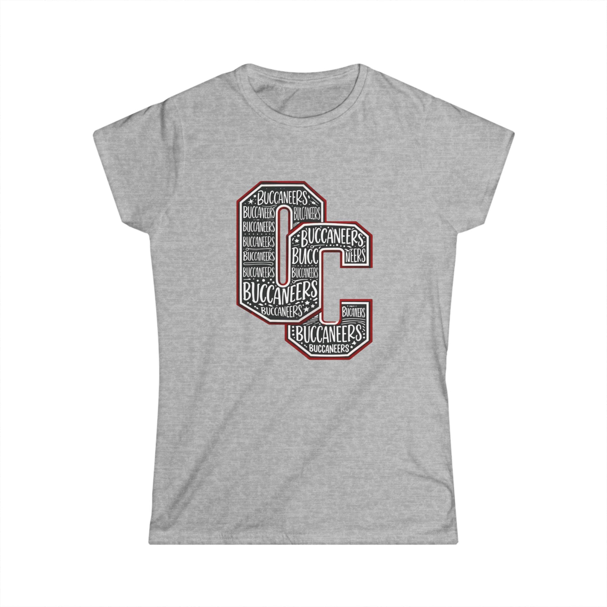 Buccaneers 'C' Logo Fitted Women's Tee