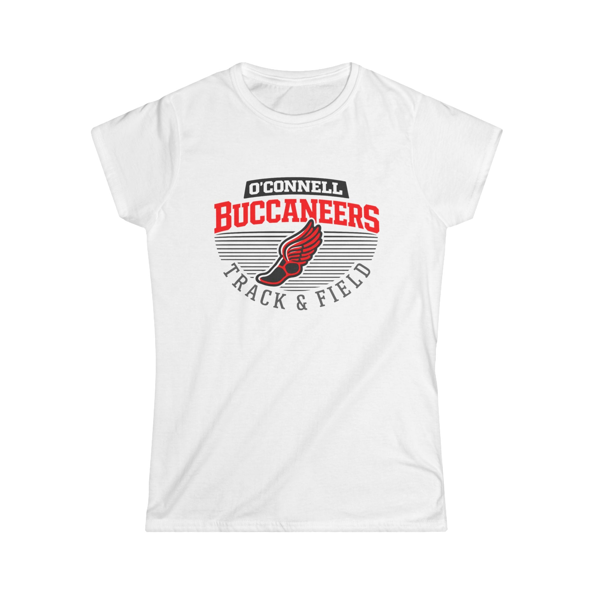 Buccaneers Track & Field Women's Tee —Women's Fitted Shirt