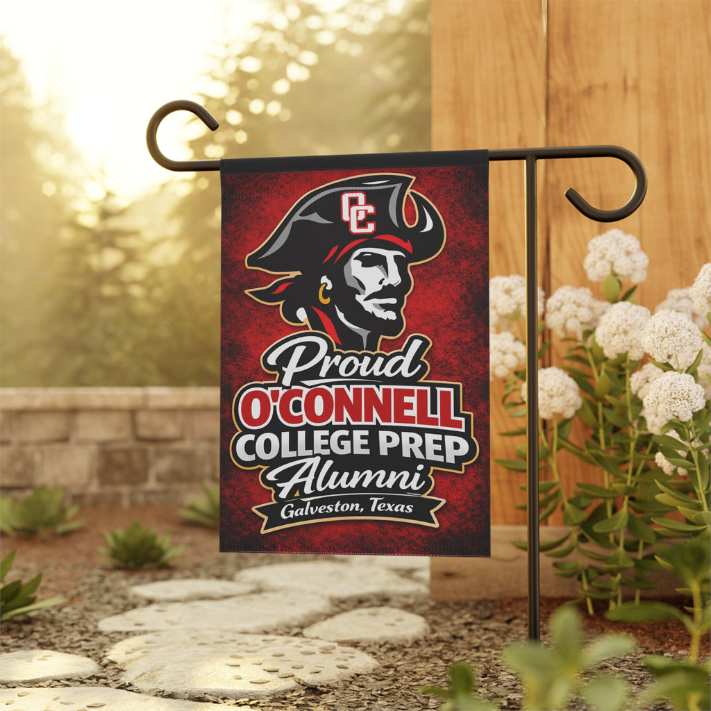 Proud O'Connell College Prep Alumni Garden Flag