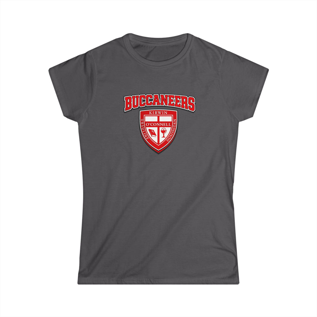 Buccaneers Crest Women's Tee — Fitted Shirt