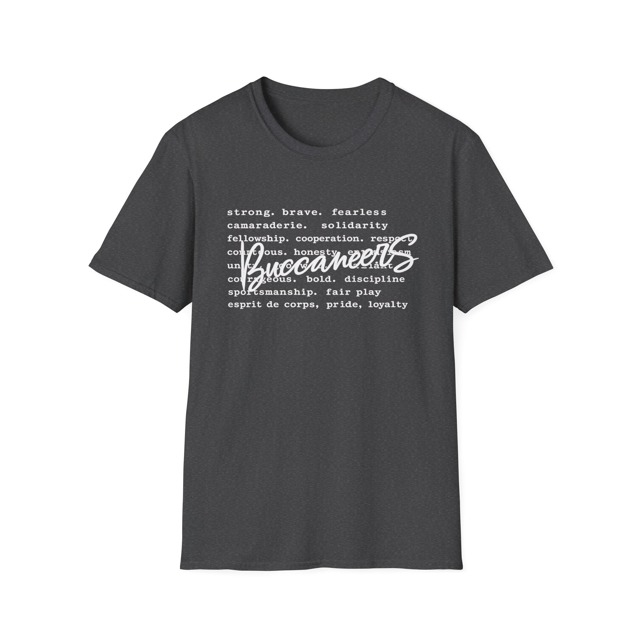 Buccaneers Typography Unisex Shirt