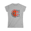 Basketball Buccaneers Women's Fitted Tee — O'Connell Basketball Team Shirt
