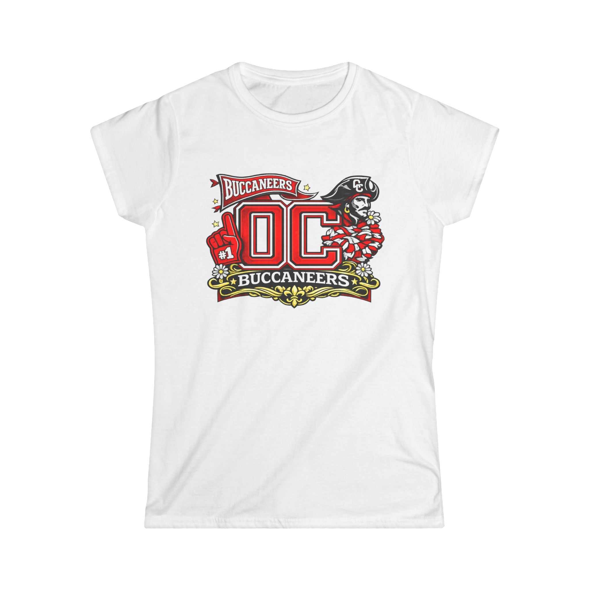 Buccaneers OC Cheer Women's Tee – Fitted Tee