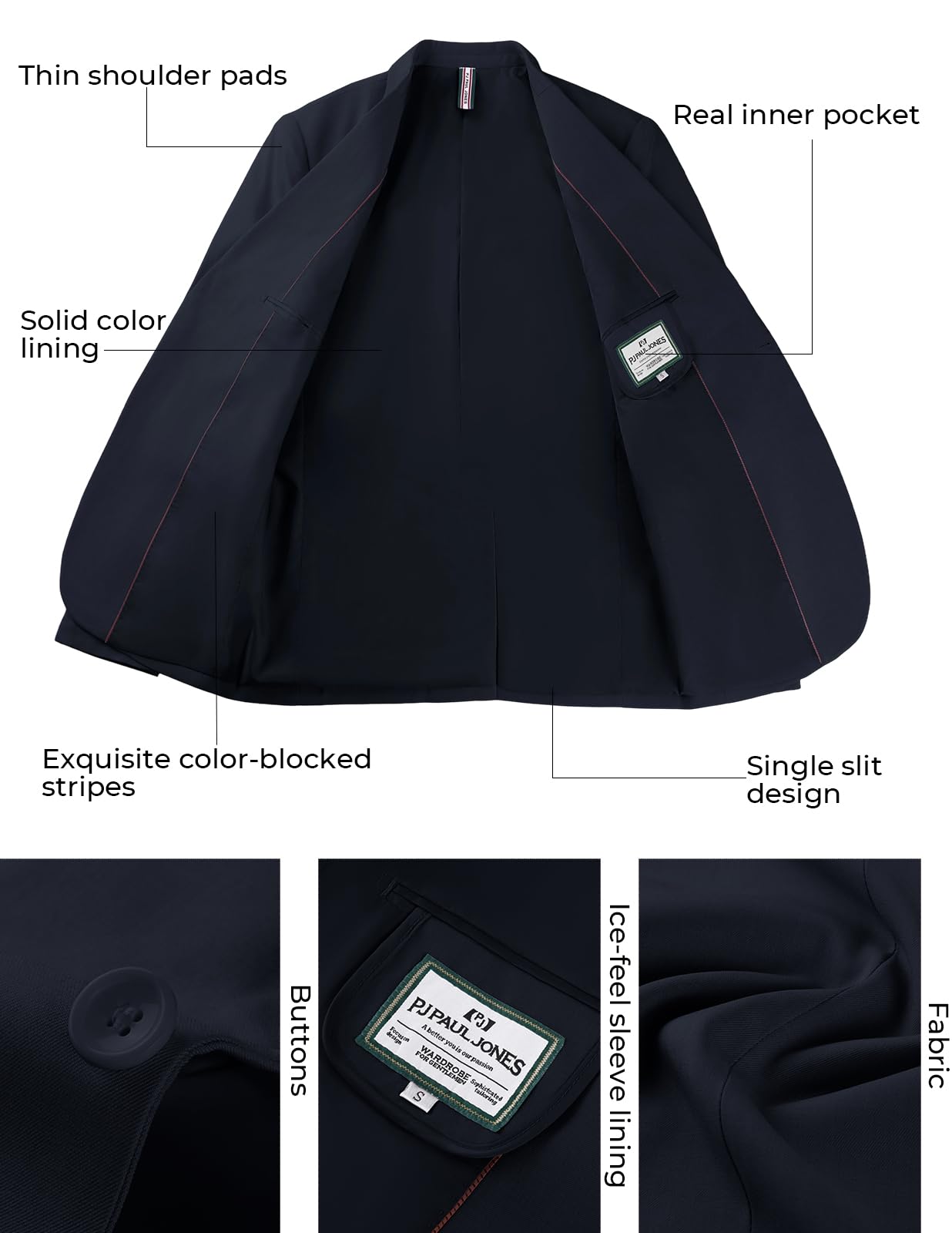 Men's Full Dress Blazer
