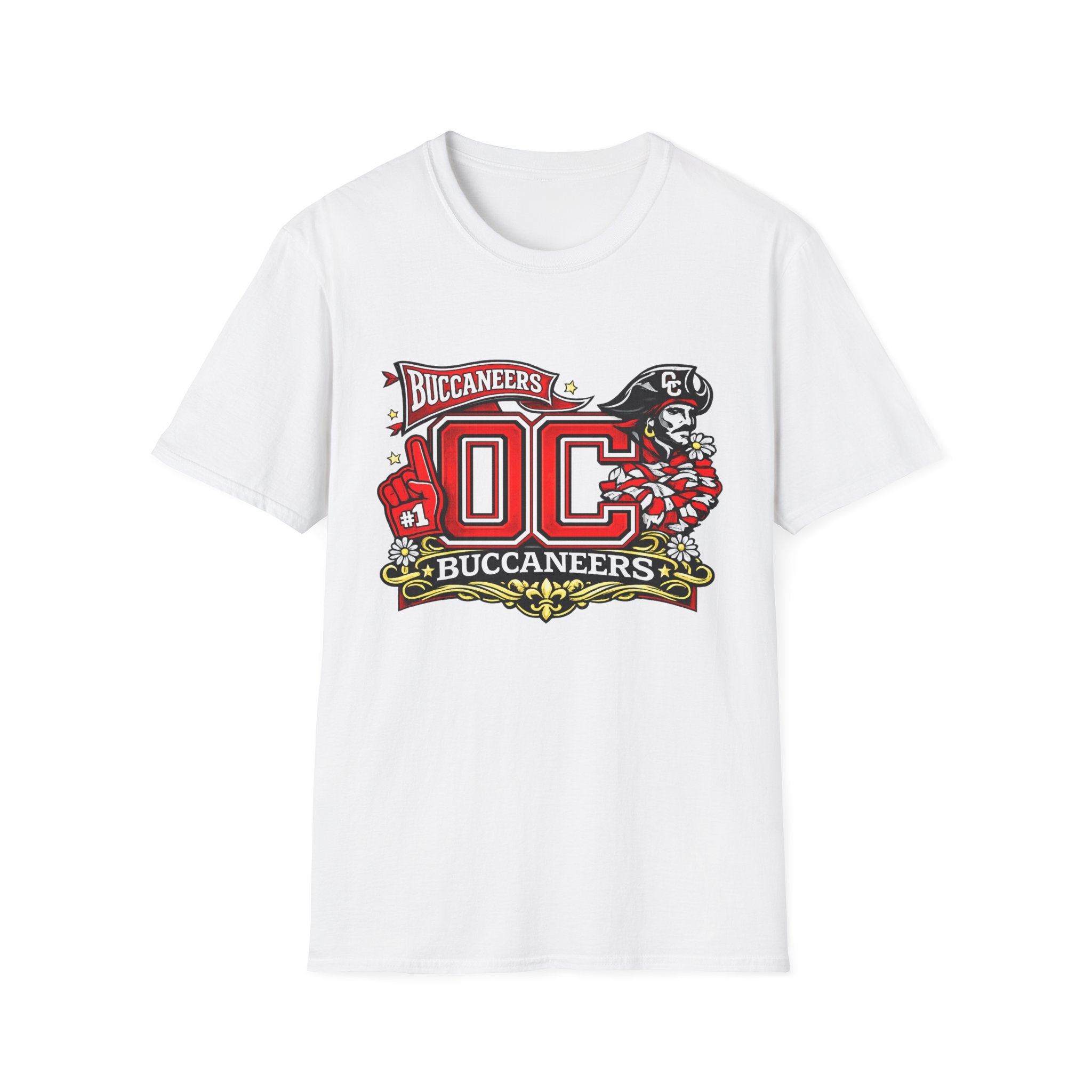 Buccaneers Vintage Logo T-Shirt — Retro Buc Fan Tee