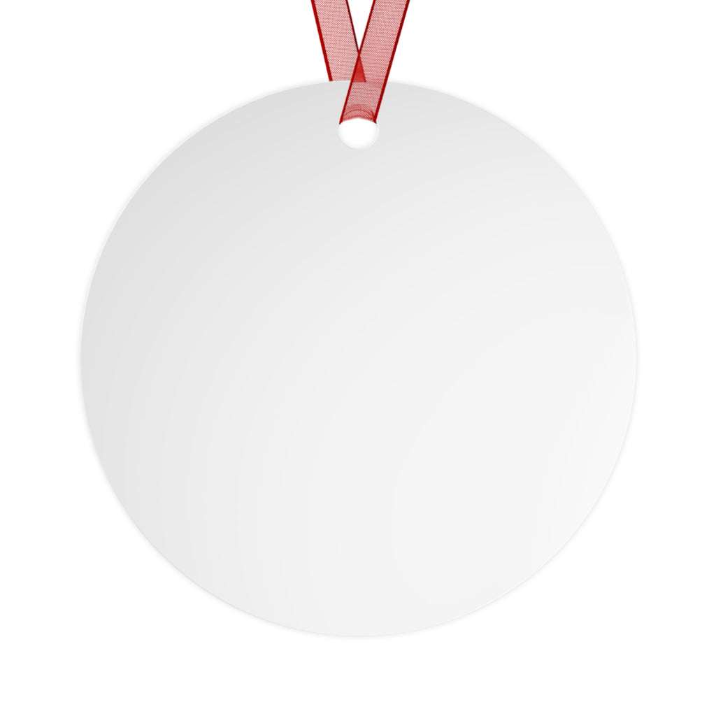 College Crest Metal Ornament - 'Merry Christmas' O'Connell Prep 2026 Holiday Keepsake