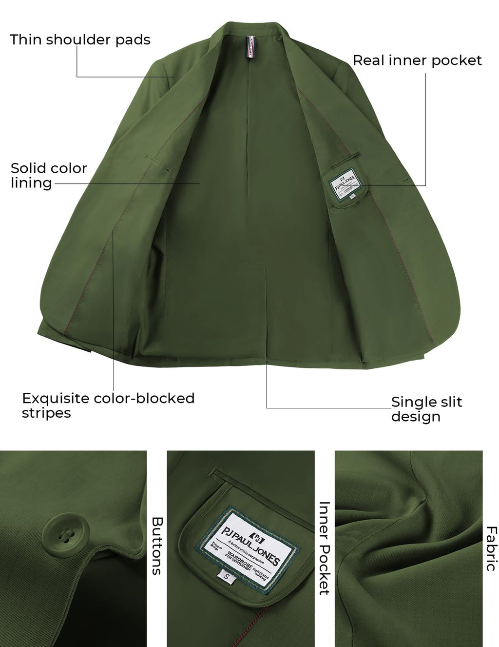 Men's Full Dress Blazer