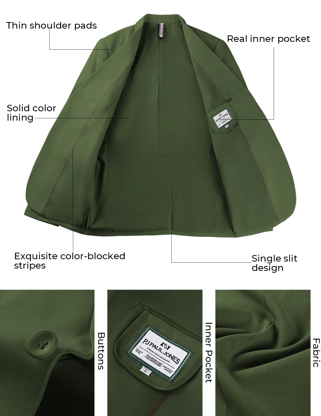 Men's Full Dress Blazer