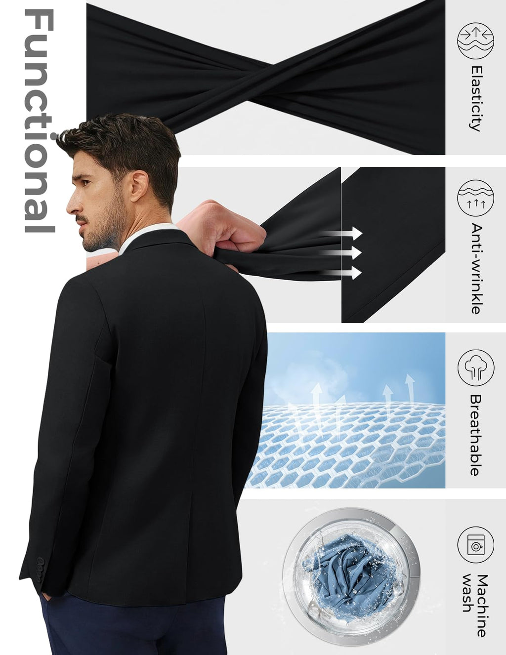 Men's Full Dress Blazer