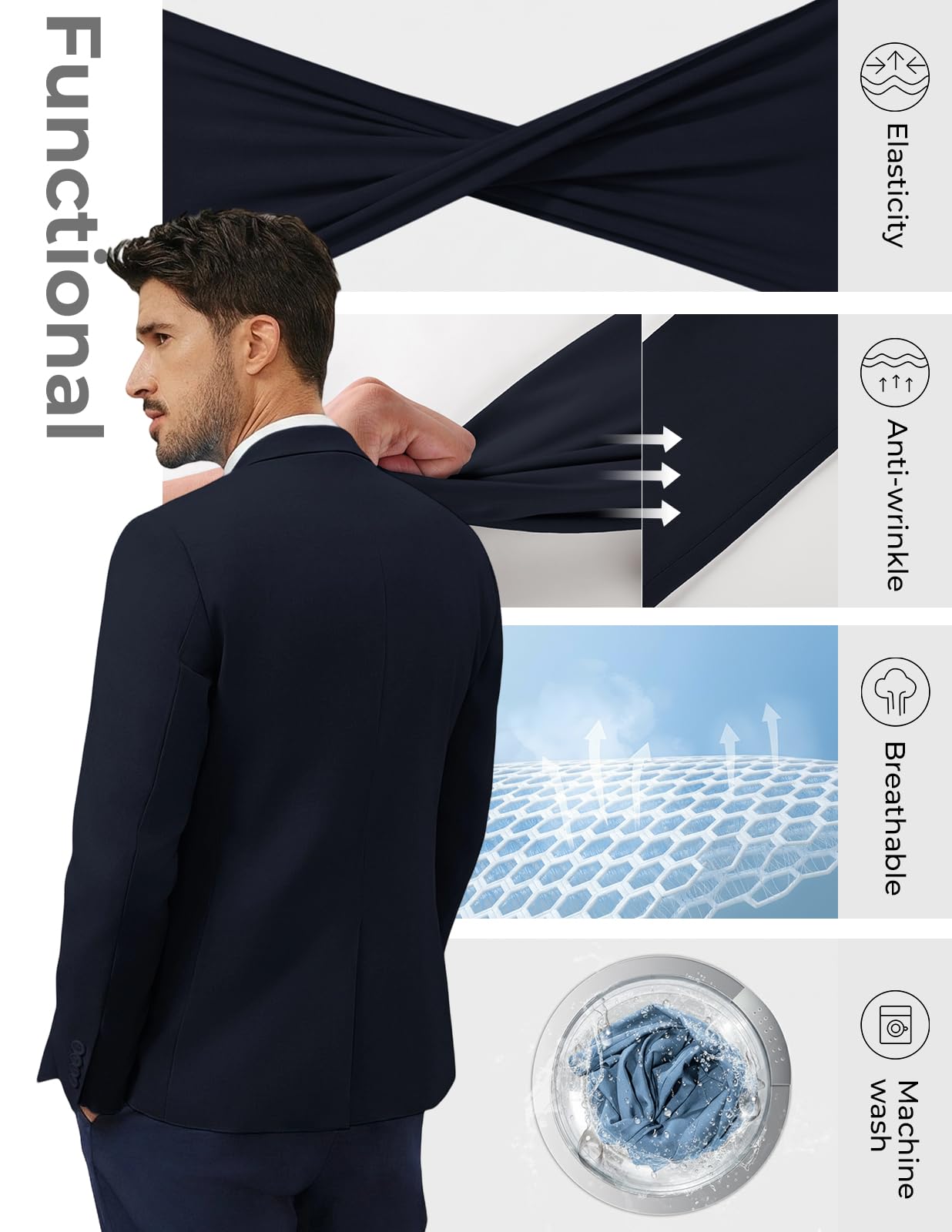 Men's Full Dress Blazer