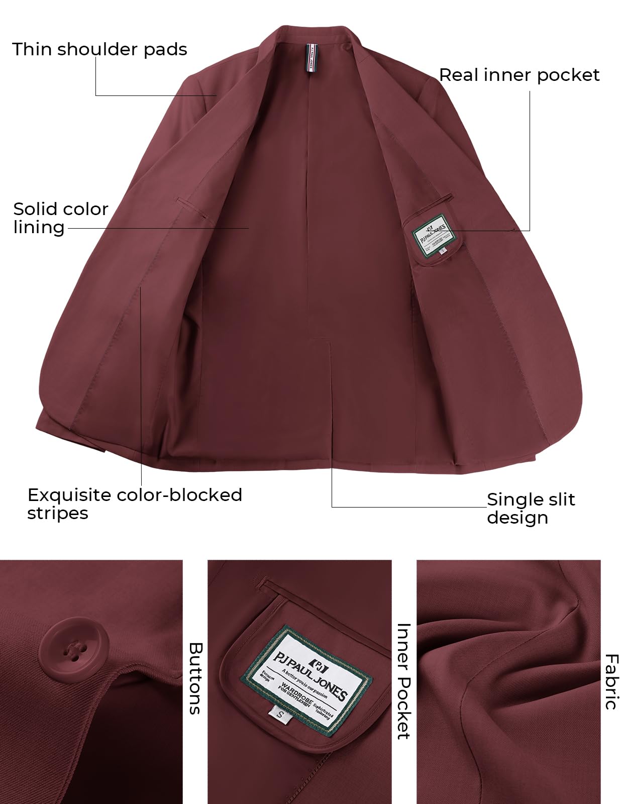 Men's Full Dress Blazer