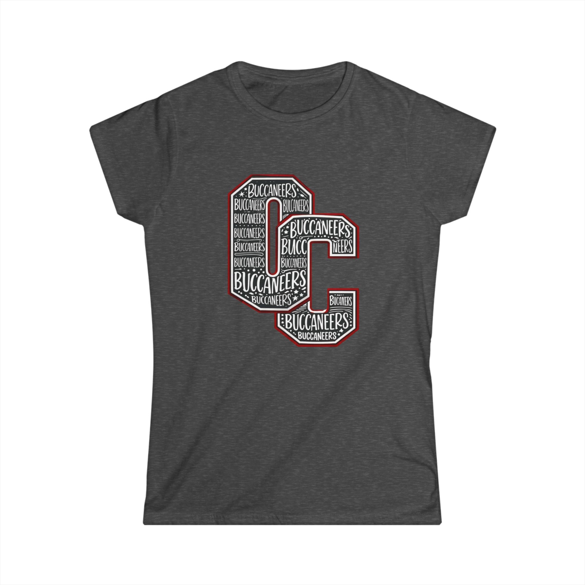 Buccaneers 'C' Logo Fitted Women's Tee