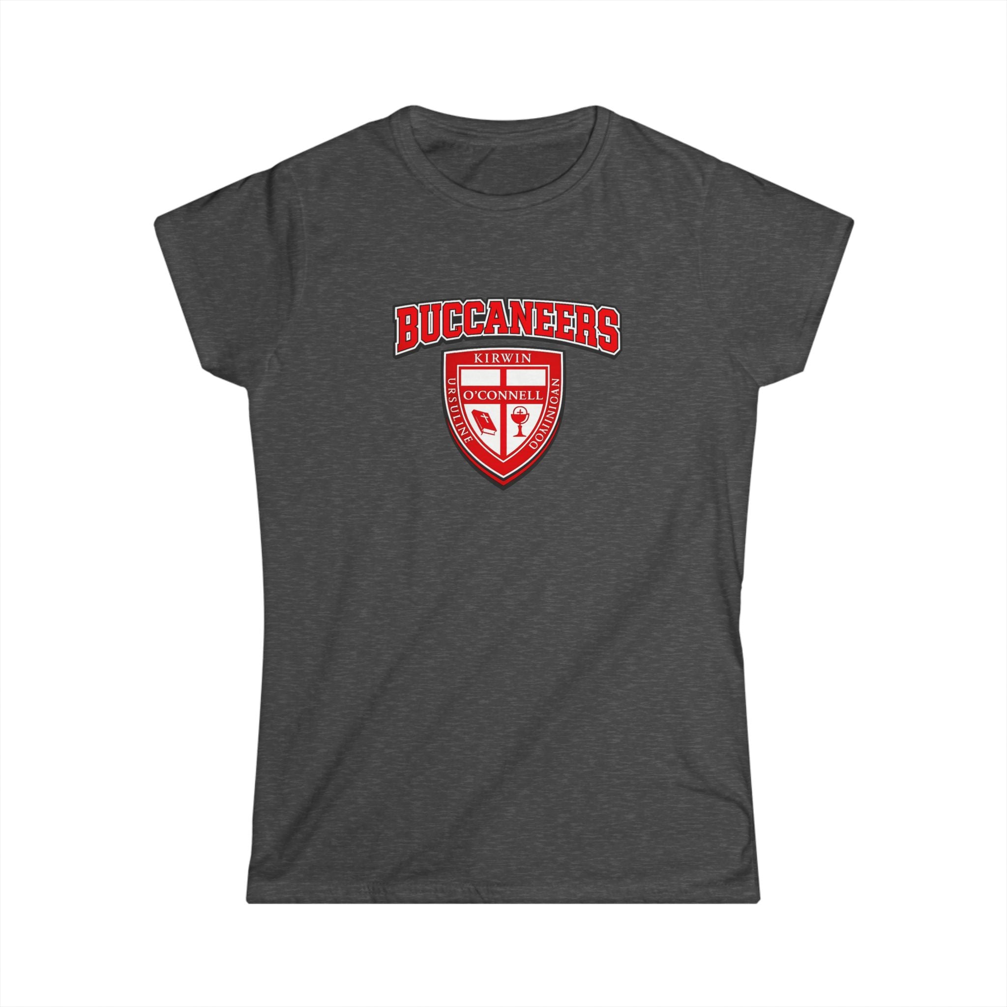 Buccaneers Crest Women's Tee — Fitted Shirt