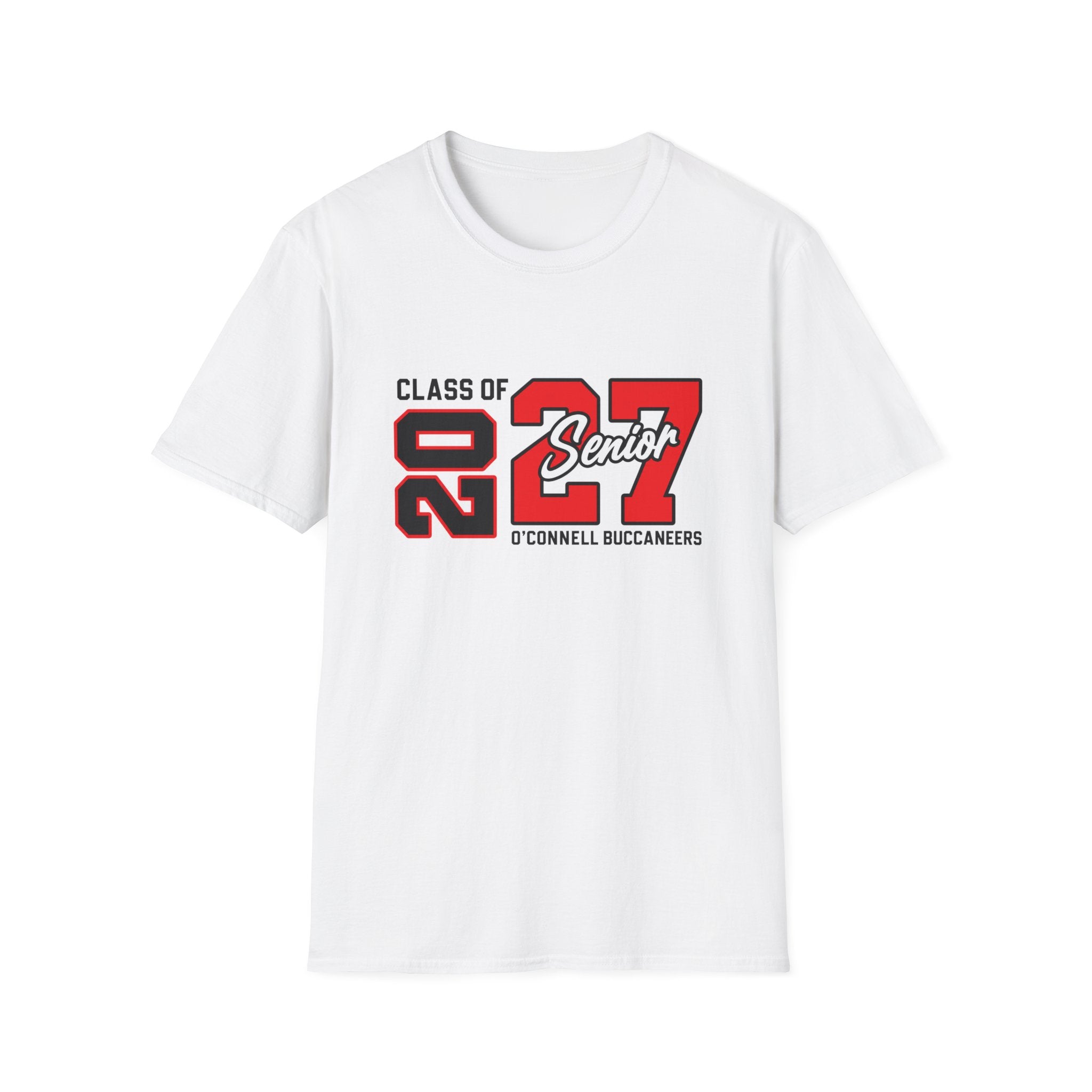 Class of '27 Senior T-Shirt — O'Connell Buccaneers Graduation Tee