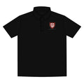 Men's Embroidered Crest Polo Shirt — Lightweight Snag‑Proof Work & School Uniform