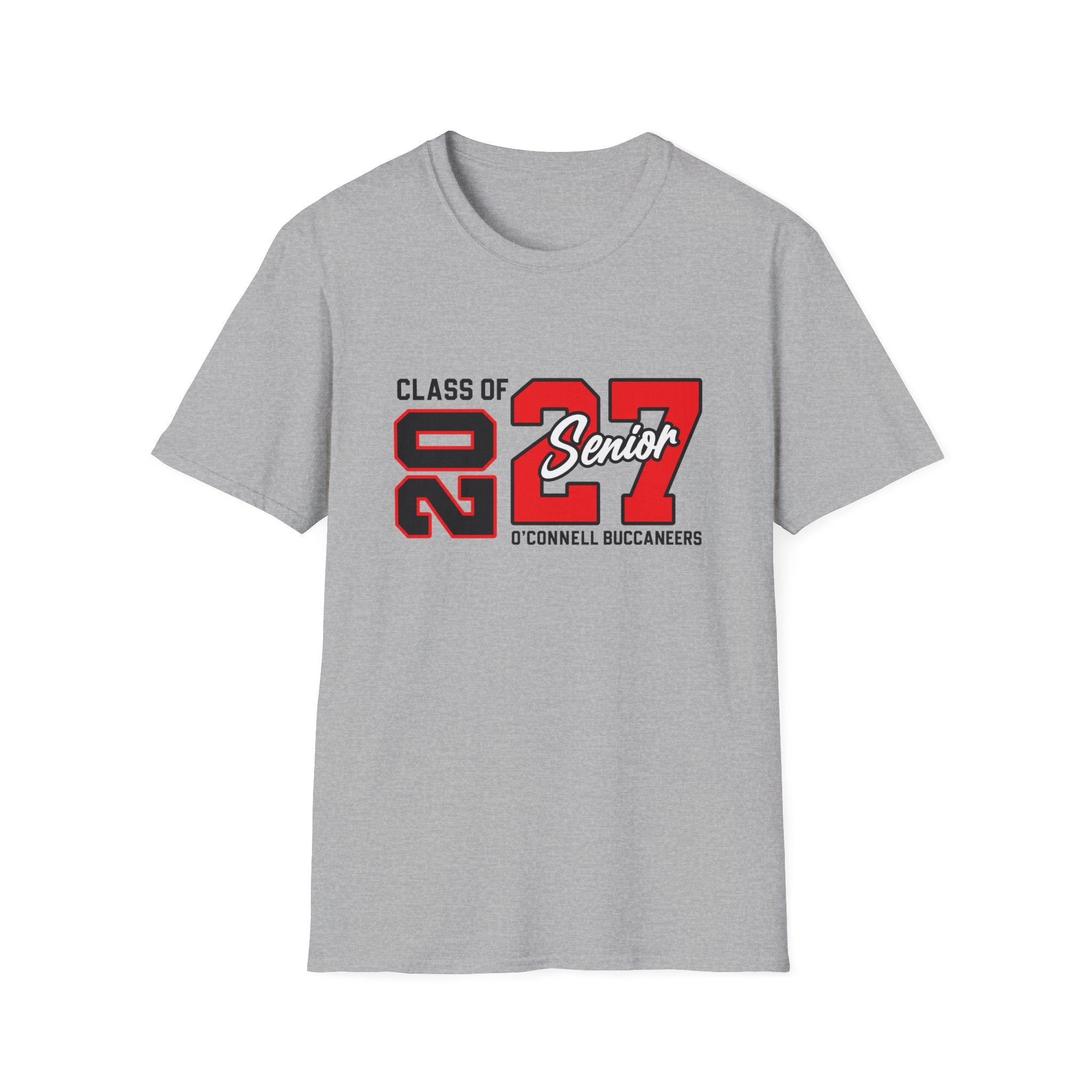 Class of '27 Senior T-Shirt — O'Connell Buccaneers Graduation Tee