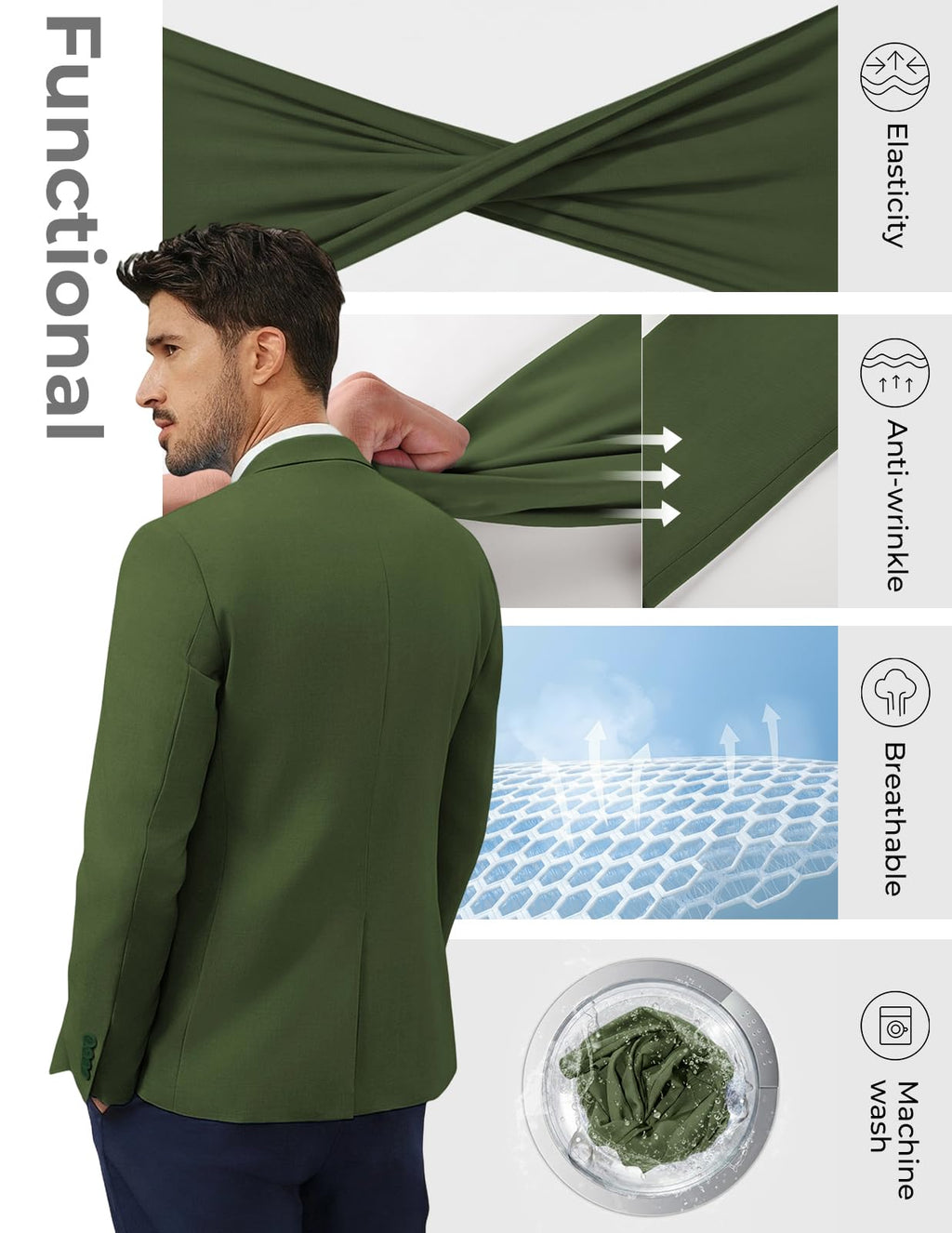 Men's Full Dress Blazer