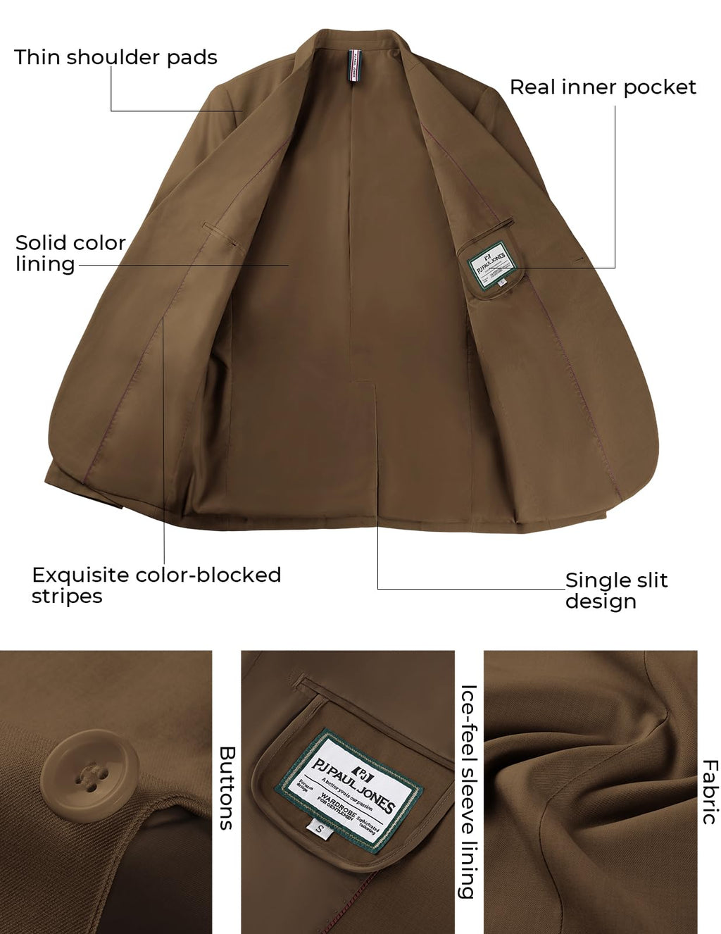 Men's Full Dress Blazer