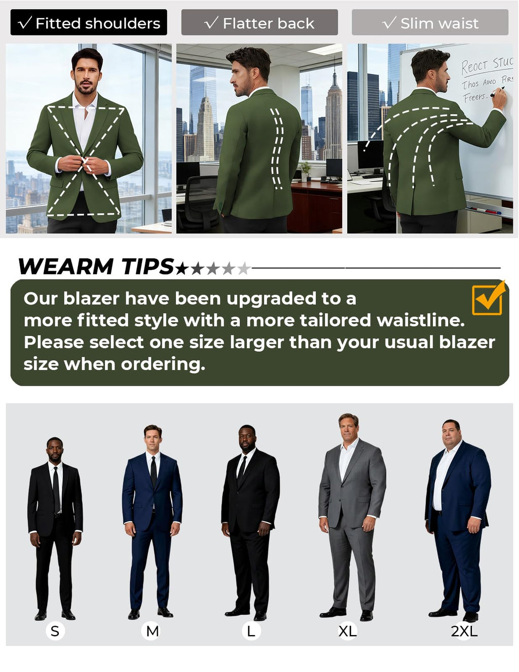 Men's Full Dress Blazer