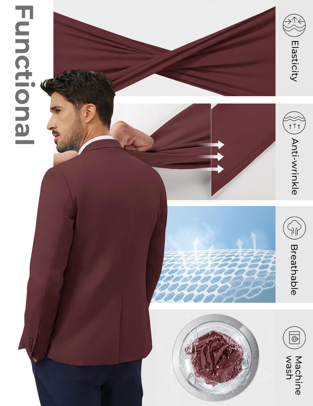 Men's Full Dress Blazer