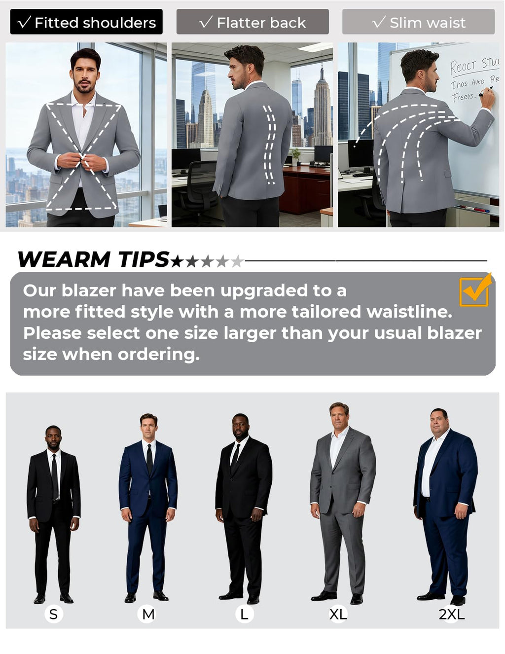 Men's Full Dress Blazer