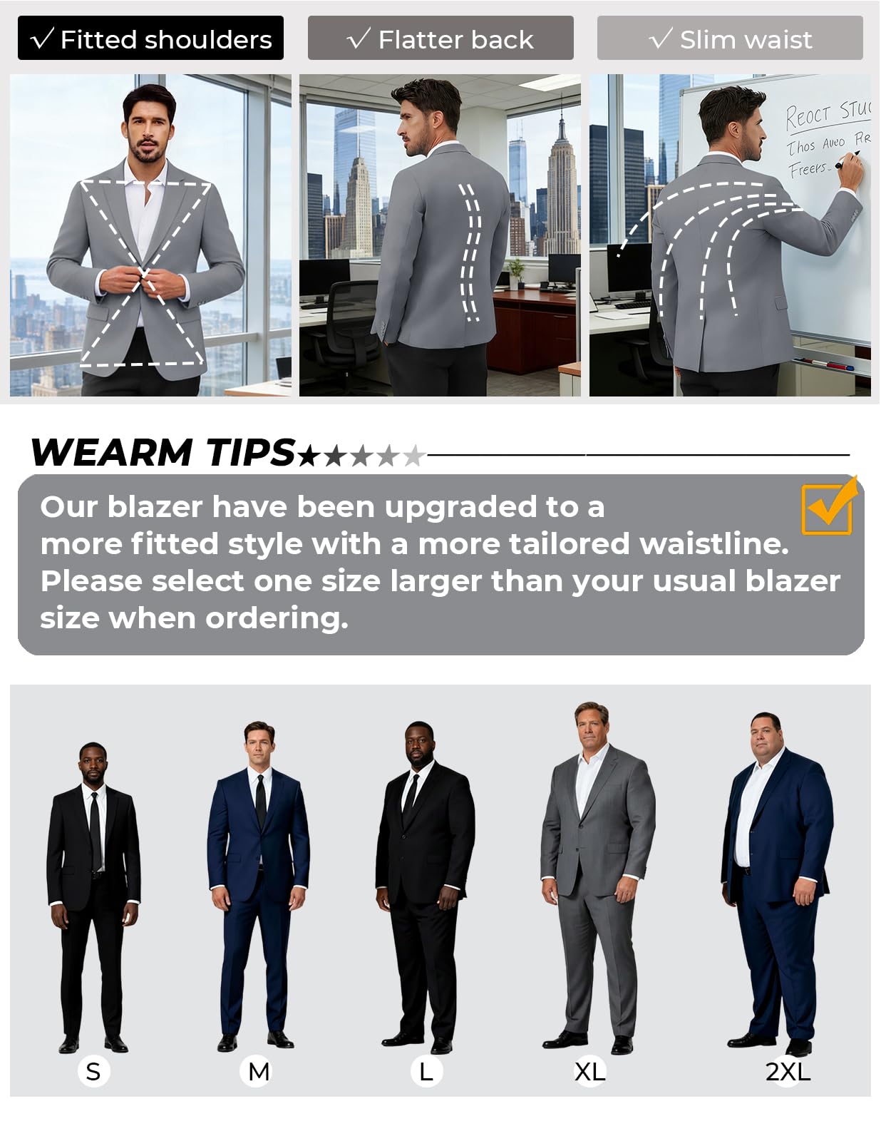 Men's Full Dress Blazer